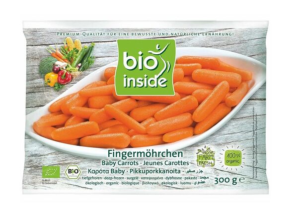 BIO INSIDE Organic Baby Carrots 300g