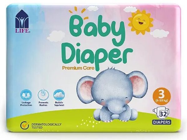 Life Baby Diaper Pants Size 3Medium 6 10KG