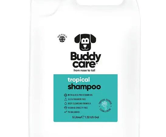 Buddycare Tropical Dog Shampoo - 5L