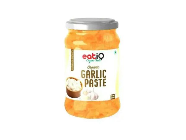 EatiQ Organic Foods - Organic Garlic Paste - 200GM
