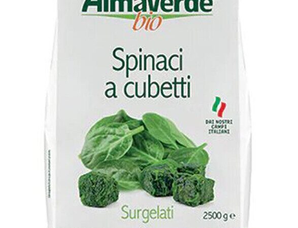 ALMAVERDE BIO Organic Spinach In Cubes 2.5kg