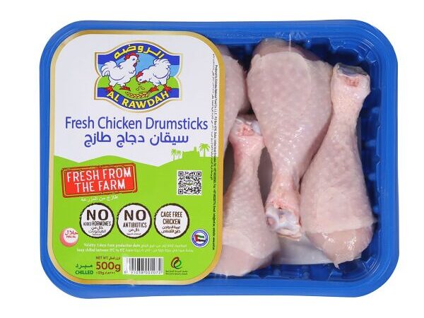 Al Rawdah Fresh Chicken Drumsticks 500g
