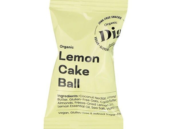 Organic Lemon Cake Ball 25g