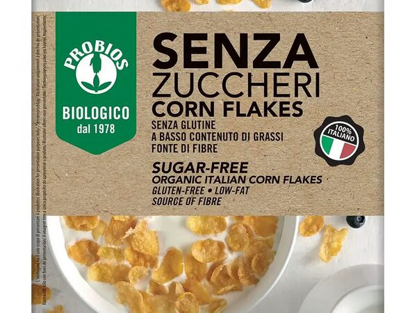 Organic Sugar Free Corn Flakes – 375g