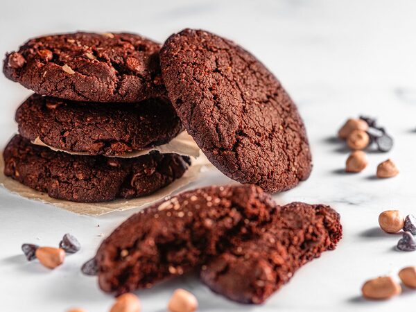 Veganway GF Double Chocolate Cookies in Jar 100G