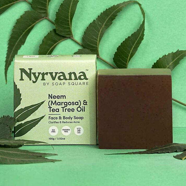 image.png Neem (Margosa) & Tea Tree Oil Soap - Image 1