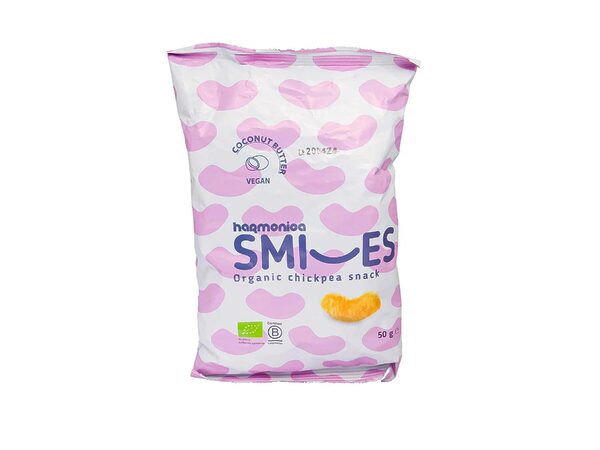 Organic SMILES chickpeas snack with coconut butter  50g