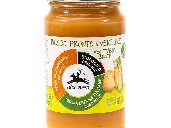 ALCE NERO Organic Vegetable Broth 190g
