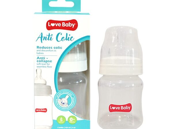 Love Baby Anti-Colic Feeding Bottle Slow Flow 120ML