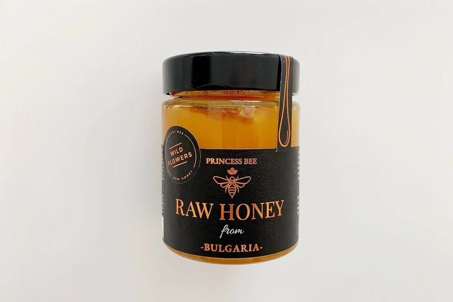 image.png Princess Bee Raw Wildflowers Honey 300g - Image 1