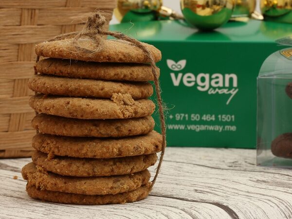 Veganway GF Ginger Snap Cookies in Jar 100G