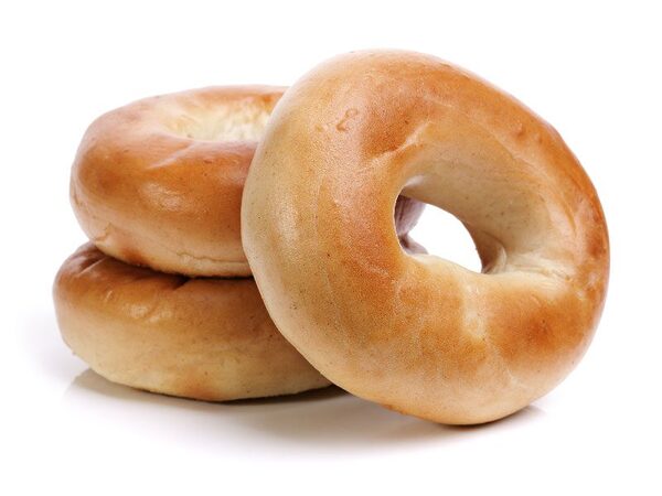 Organic Plain Bagel 110g