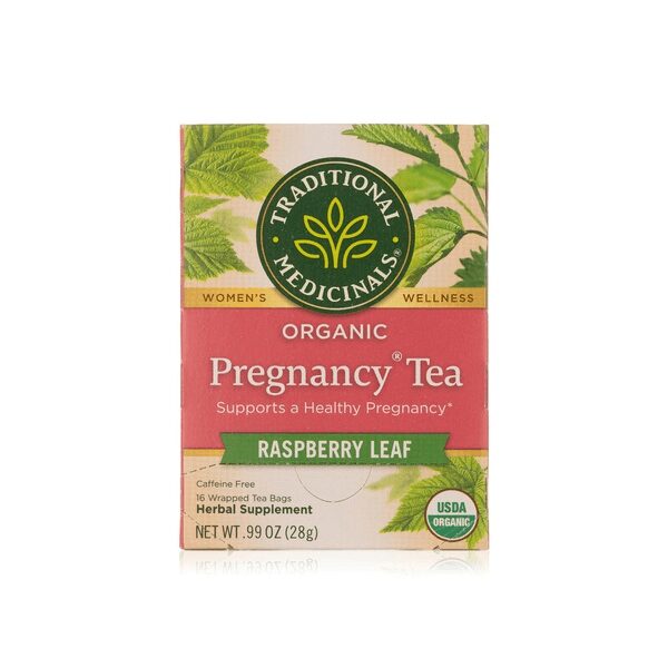 mwZ_VoITPU39wKmeJce6YZVpFEwuRLaZBznnZTAaAUA Traditional Medicinals Organic Pregnancy Tea – 16 Tea Bags - Image 1