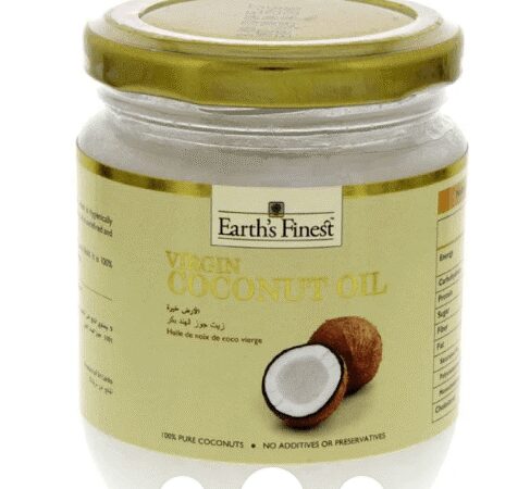 Earth's Finest - Organic Virgin Coconut Oil 200ml