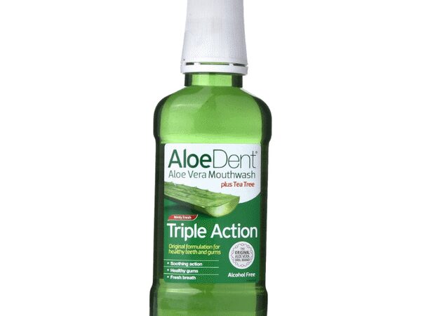 AloeDent Aloe Vera Mouthwash W/ Tea Tree 250ML