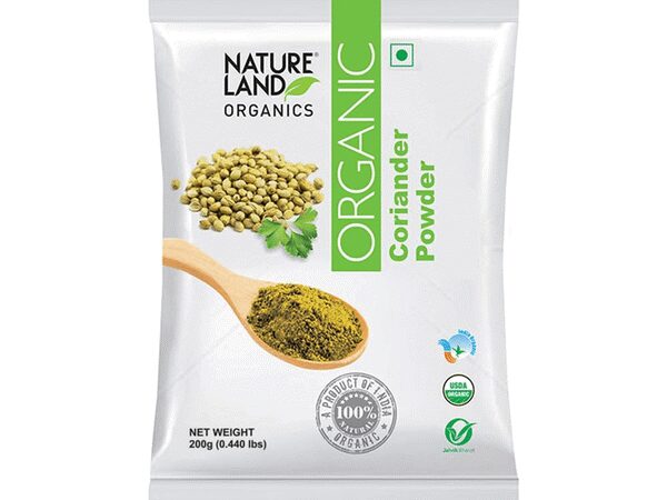 Organic Coriander Powder 100 Gm Natureland