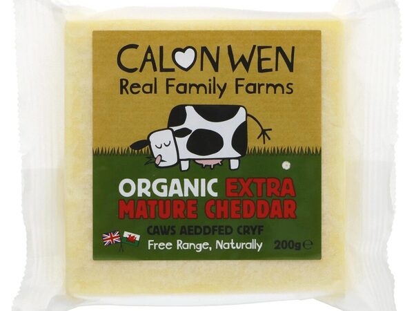 Organic Extra Mature Cheddar – 200g