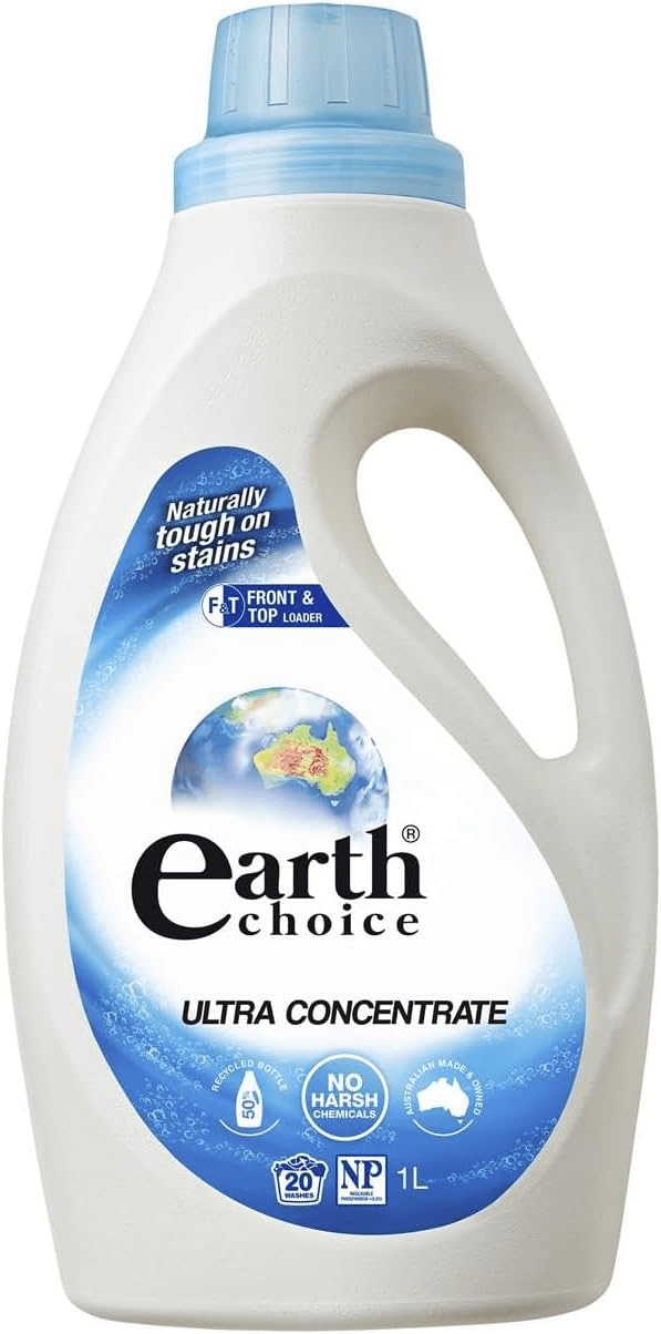yjK0VWzoAMGGVQaTqz6Jh1XvOtk6IBjhggvftofgIac Earth Choice Ultra Conc Laundry Liquid Detergent 1L - Image 1